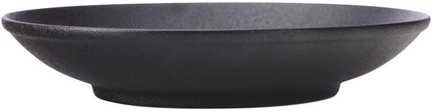 Maxwell & Williams AX0299 CAVIAR BLACK Schale auf Fuß, 25 cm, Premium-Keramik Bild 1