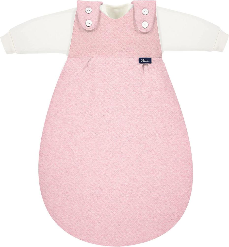 Alvi Baby-Mäxchen Schlafsack 3tlg. Special Fabric Quilt rose 80/86 Bild 1