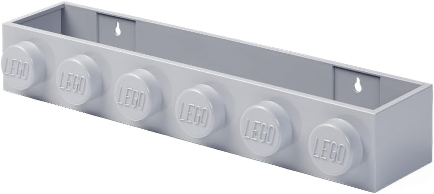 LEGO Bücherregal Ablage, grau Bild 1