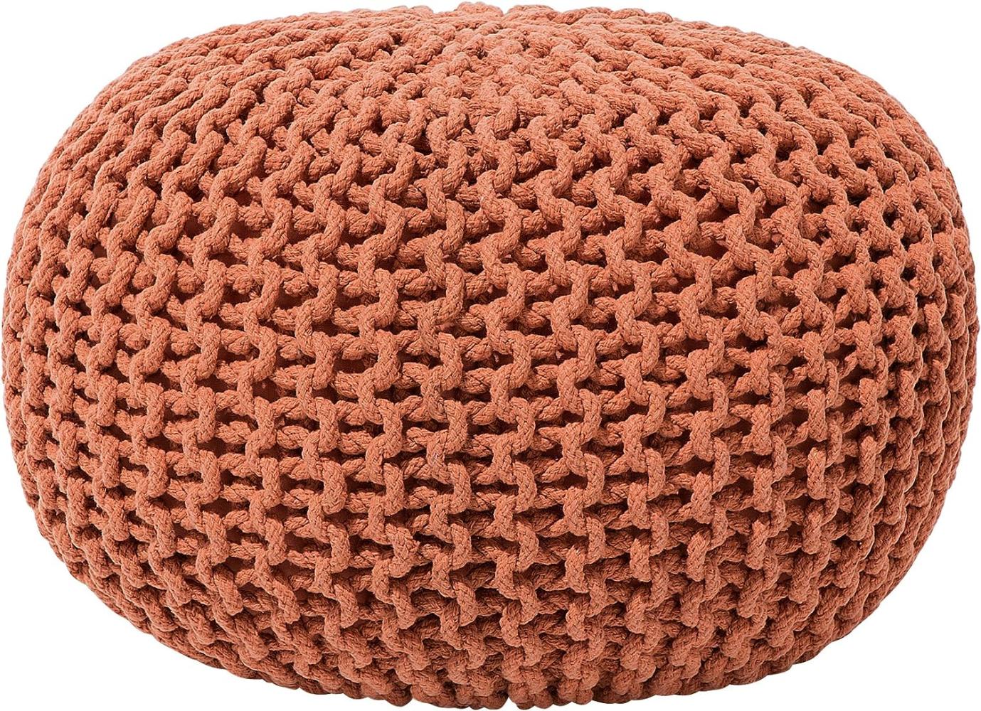 Pouf kupfer ø 40 cm CONRAD Bild 1