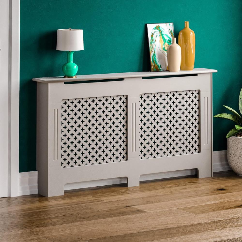 Vida Designs Kommoden & Sideboards, Mitteldichte Holzfaserplatte, Grau, Groß Bild 1