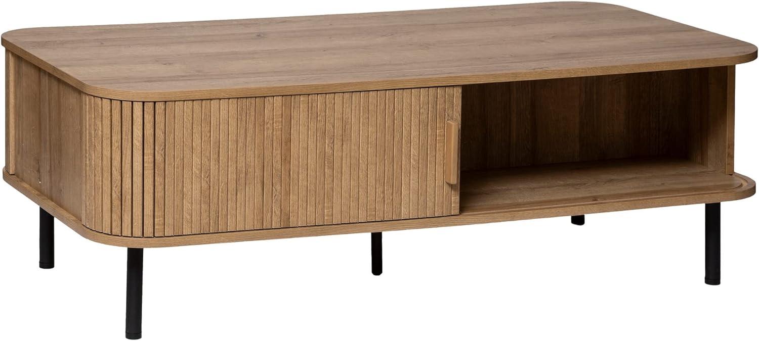 Atmosphera - Zweitüriger Couchtisch Colva - Natur - Holz - Beige Bild 1