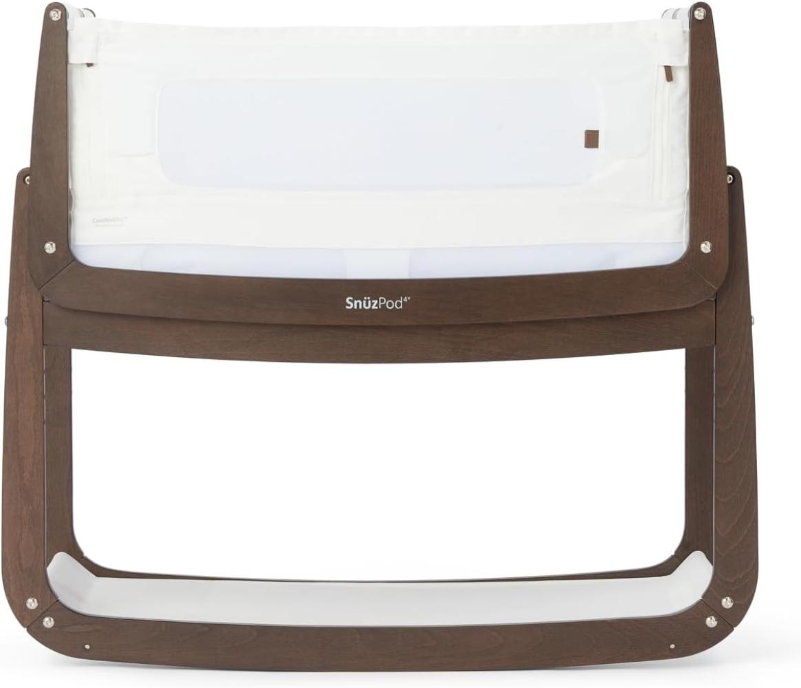 SnuzPod 4 The Natural Edit Co-Sleeper - Ebony Brau Bild 1