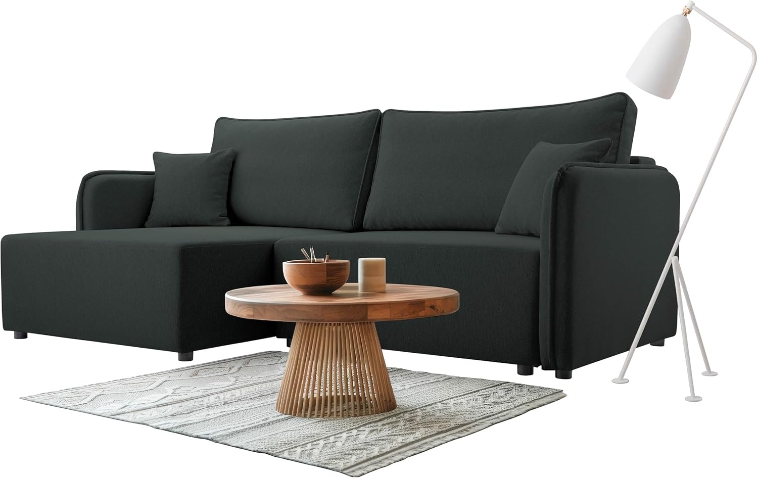 Ecksofa Maylana (Farbe: Velo 636, Seite: Links) Bild 1