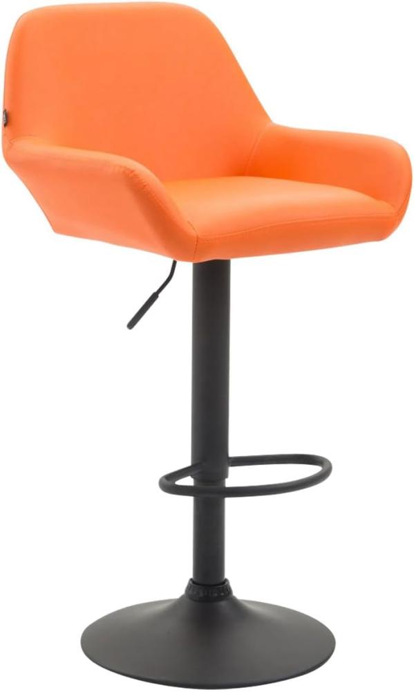 Barhocker Braga Kunstleder B orange Bild 1