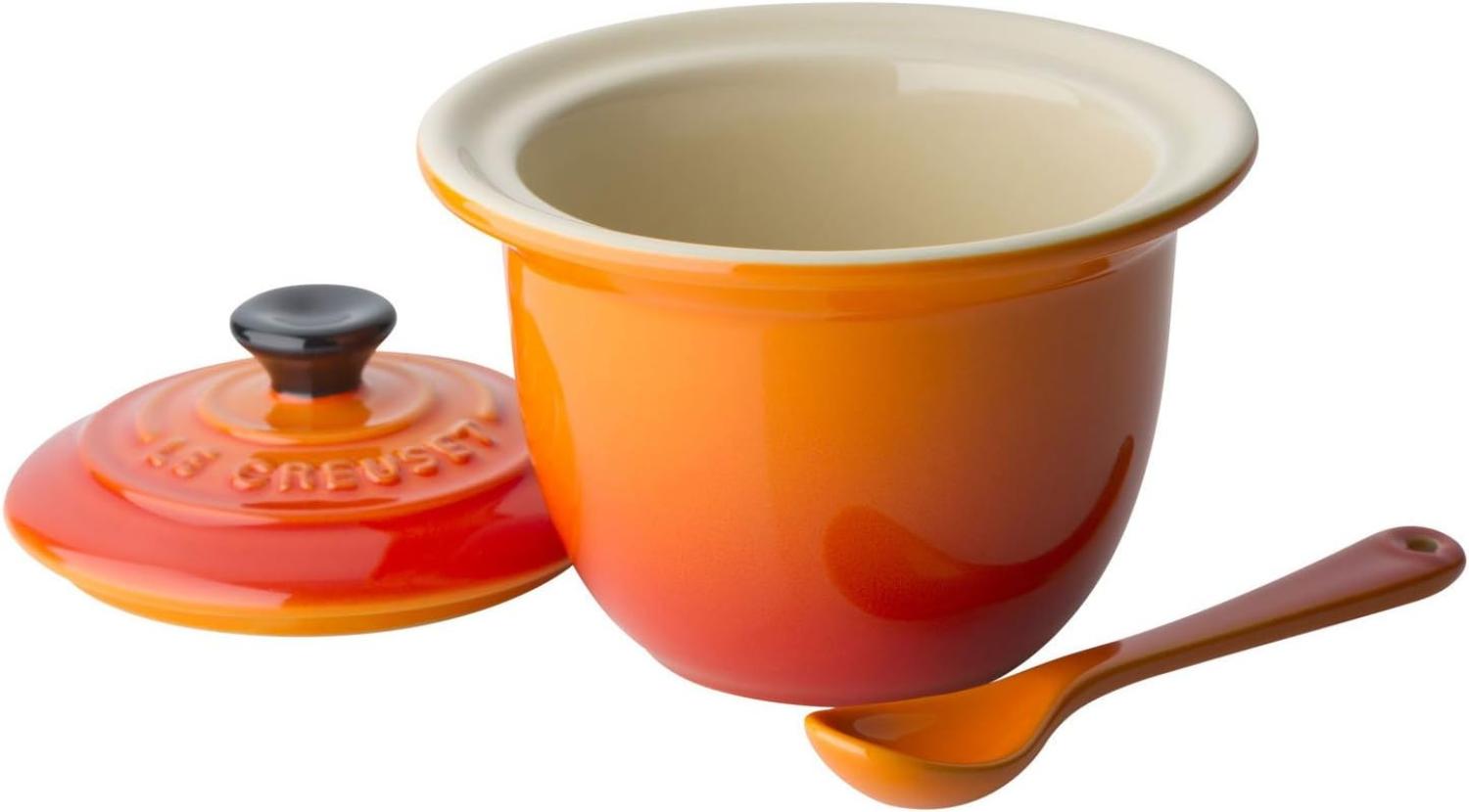 Le Creuset Mini Serviertopf Ofenrot Bild 1