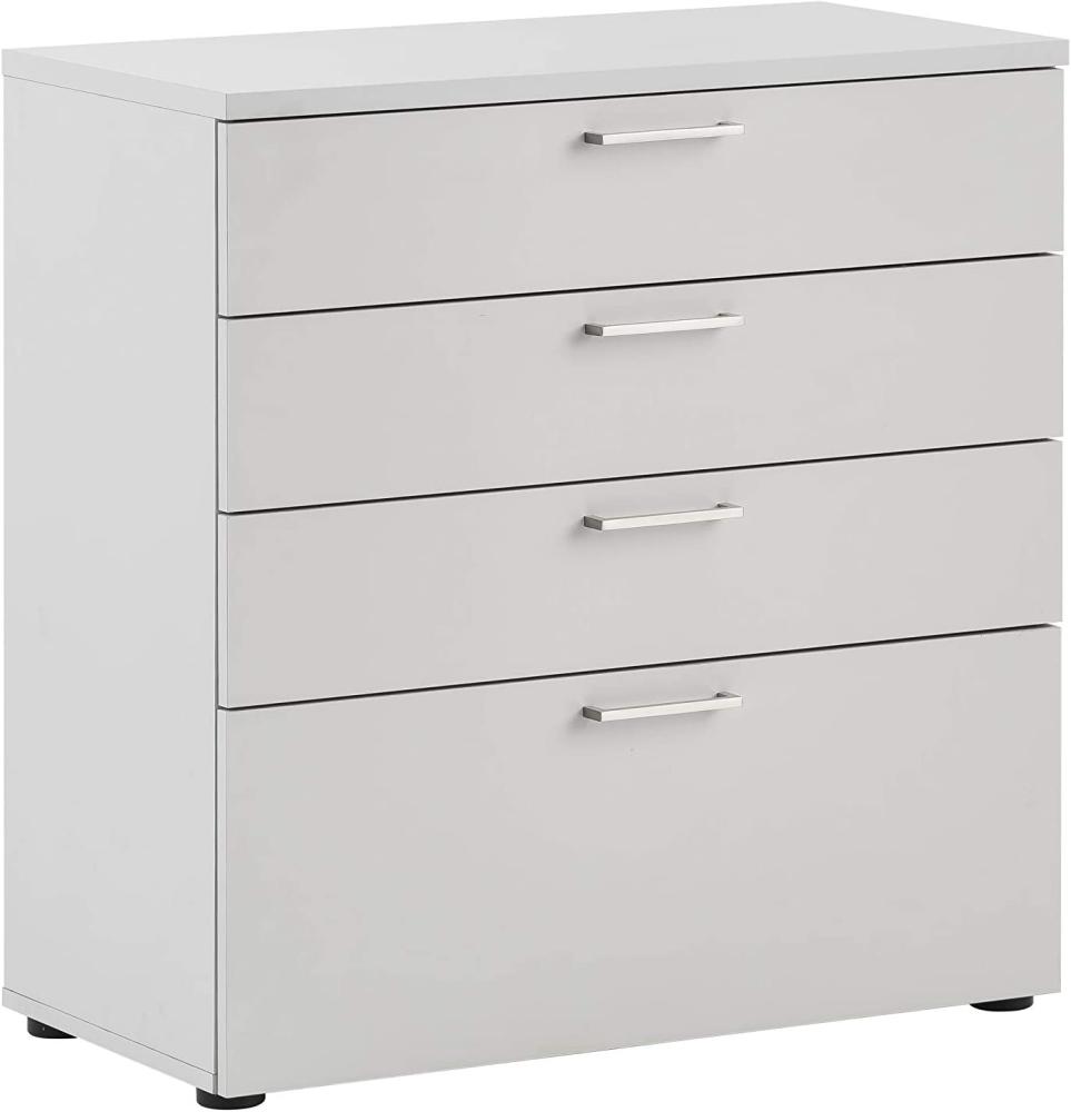 MÖBELPARTNER Unterschrank Aktenschrank Büroschrank Lichtgrau 84,2 x 80,2 x 41 cm Bild 1