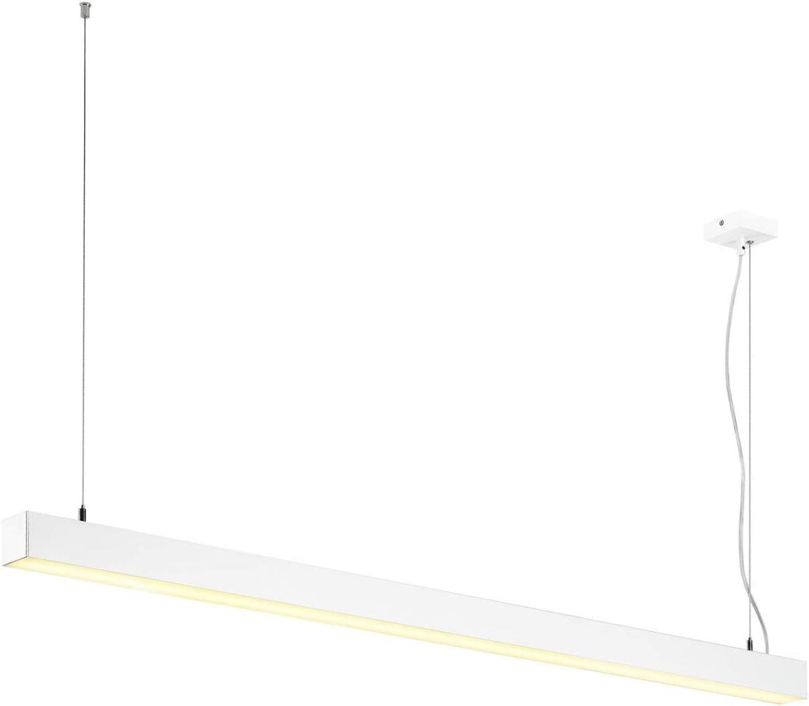 SLV Q-LINE DALI SINGLE LED, Pendelleuchte, dimmbar, 1500mm, weiss - Pendelleuchten Bild 1