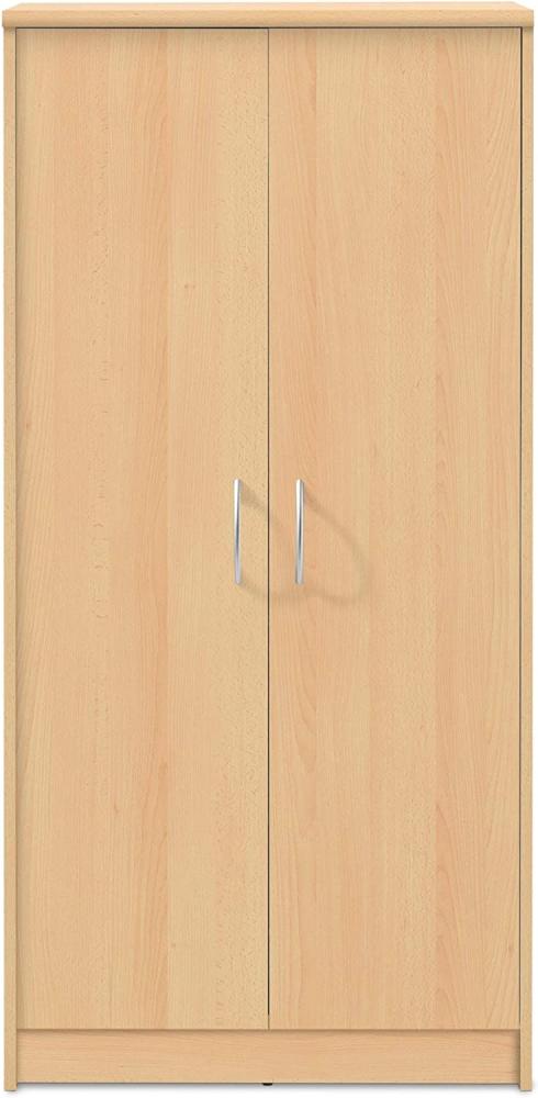 Stella Trading Optimus Hochschrank 148, Holzwerkstoff, One Size, Buche Nachbildung Bild 1