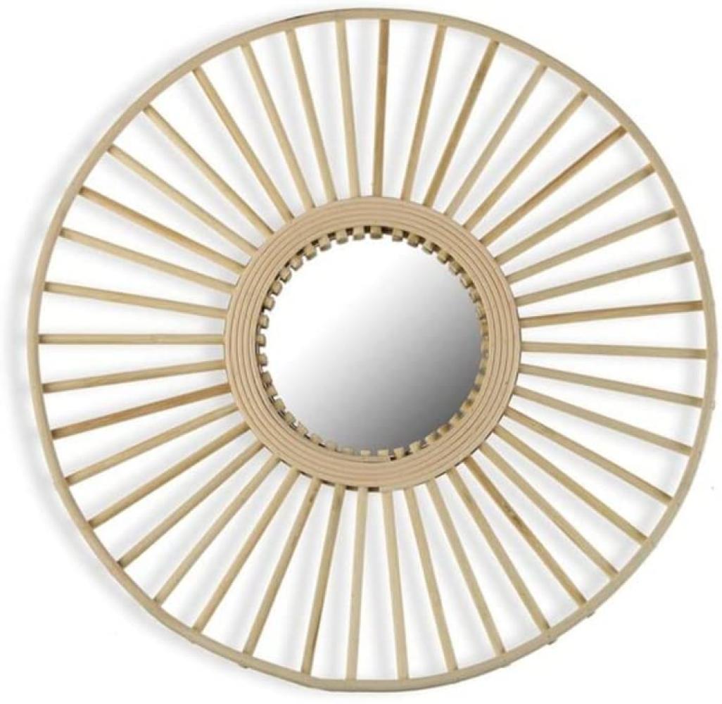 Wandspiegel Rueda Bambus (2 x 50 x 50 cm) Bild 1