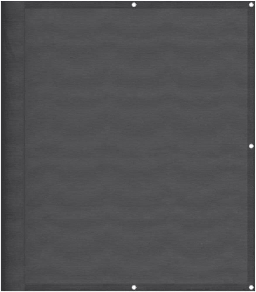 vidaXL Balkon-Sichtschutz Anthrazit 120x800 cm 100 % Polyester-Oxford 4000061 Bild 1