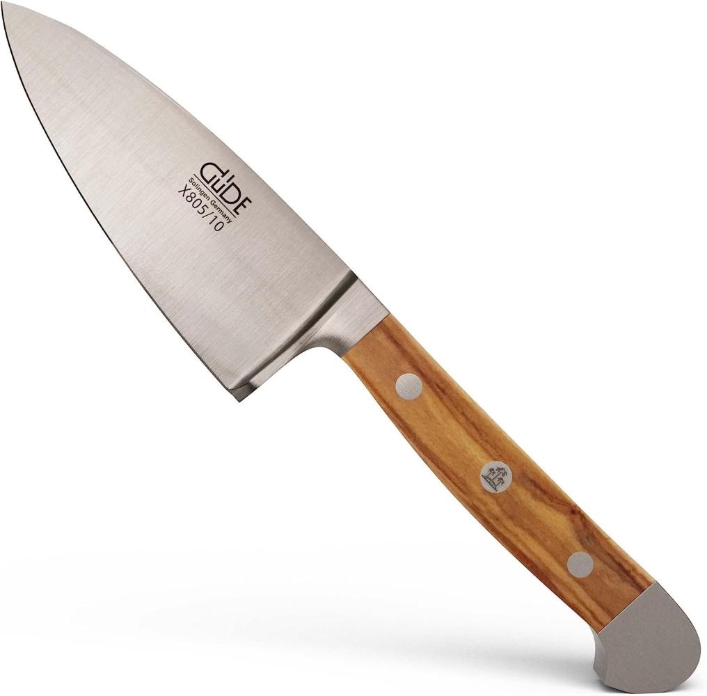 Hartkäsemesser X805/10 von GÜDE, Serie Alpha Olive, 10 cm Klinge Bild 1