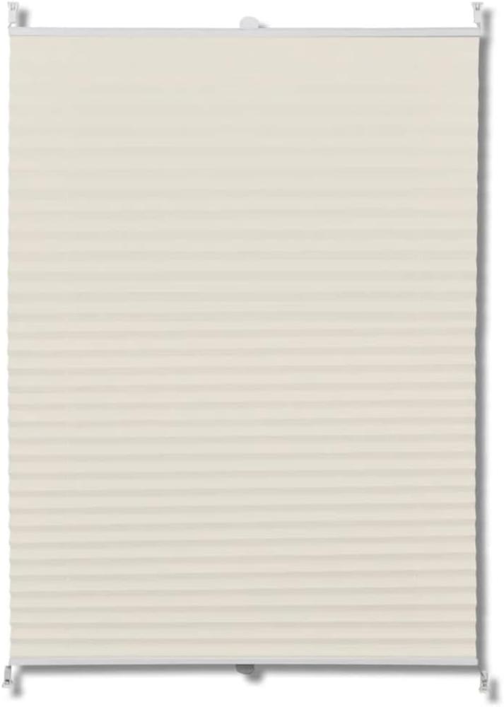 Plissee Faltrollo Rollo Plisseerollo 80x125cm Creme 240634 Bild 1