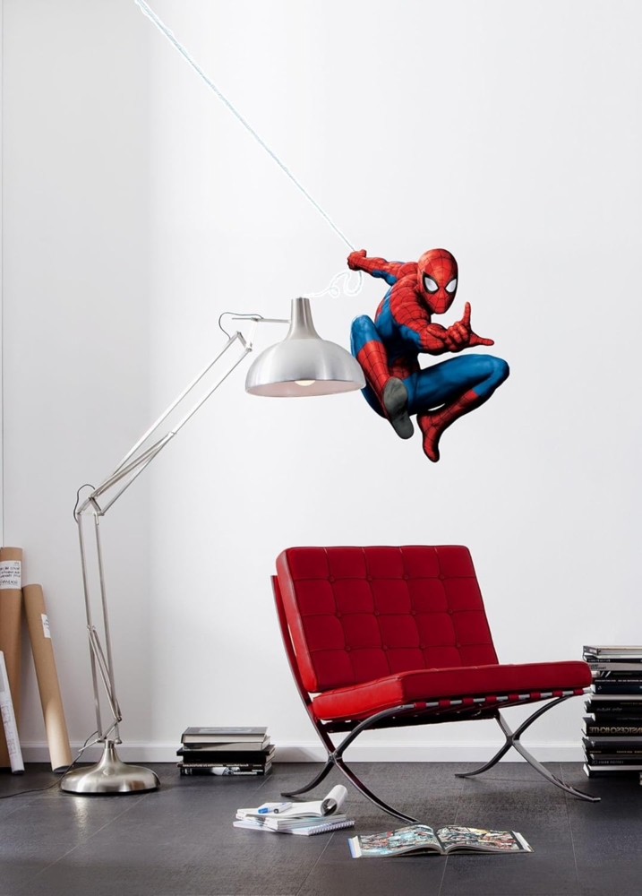 Komar Wandtattoo Spider-Man - Größe 50 x 70 cm (3 St), Künstler: Marvel, selbstklebend, Wandsticker, Kinderzimmer Bild 1