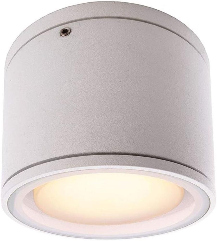 Deko Light Mob Round I White Aufbauleuchte weiß IP54 1 flg. GX53 Modern Bild 1