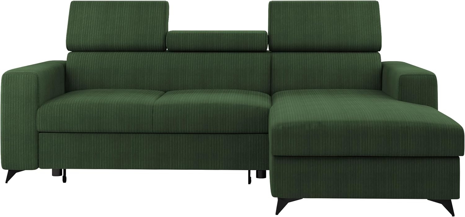 Ecksofa Kiarge Premium Cord (Farbe: Poso 14, Seite: Rechts 2R+LC) Bild 1