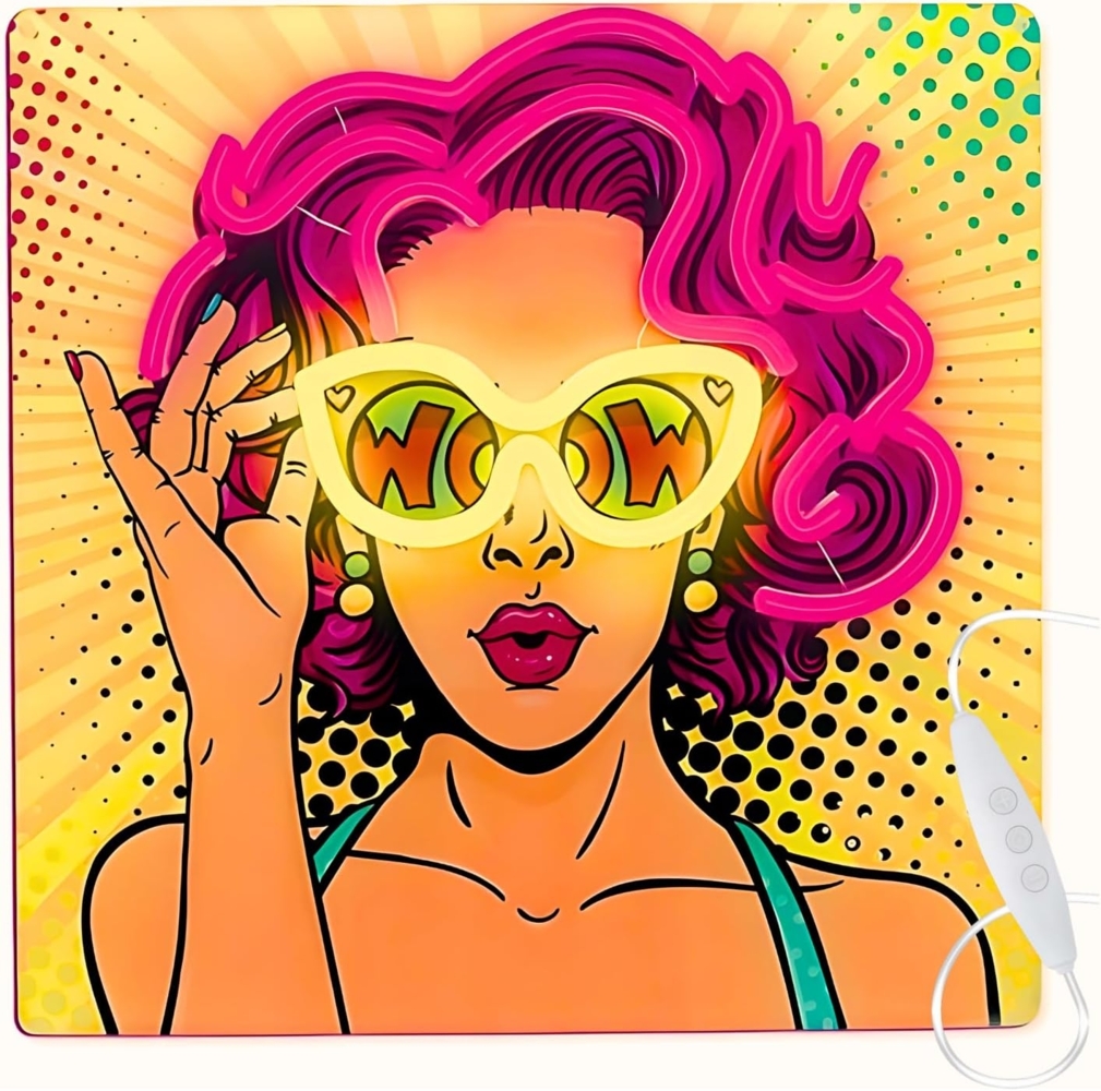 Forever Light LED Dekolicht LED Neon Art Wandkunst Wanddekoration Dekolicht Bild 1