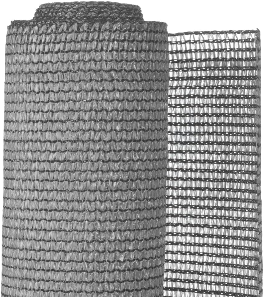 Nature Garten-Sichtschutz Zaunblende PE 1,2×5 m Grau 428524 Bild 1