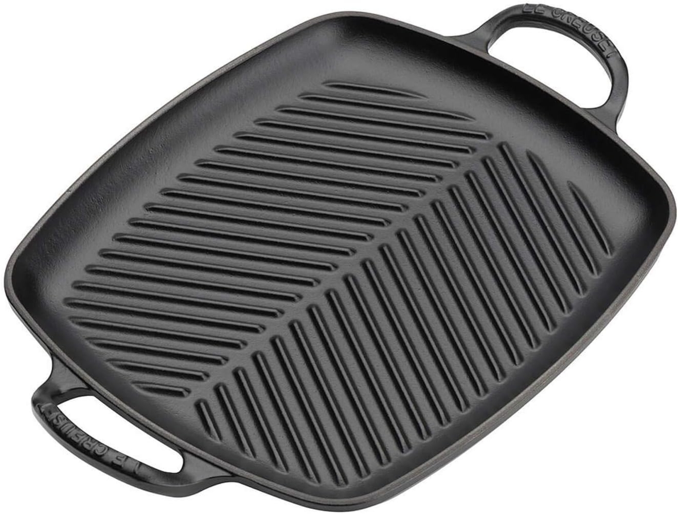 Le Creuset Grillplatte rechteckig Signature 30 cm Schwarz - Schwarz - 29 bis 32 cm Bild 1