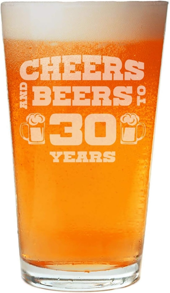 NeeNoNex Cheers and Beers Bier-Pint 30 Years - BP Bild 1