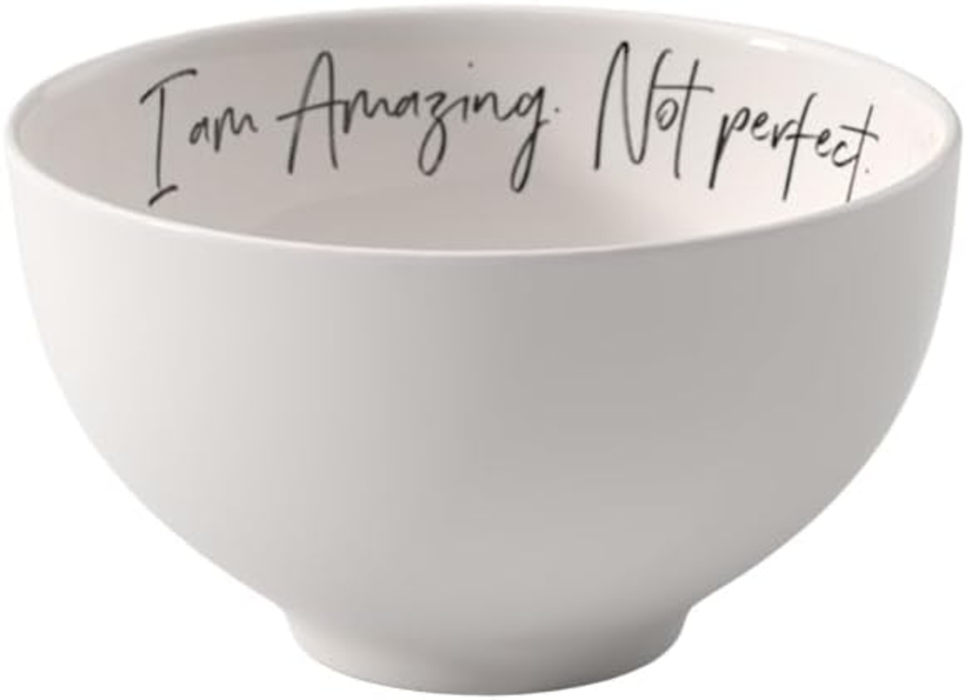 Villeroy & Boch Statement Bol Amazing not perfect weiß, schwarz Bild 1