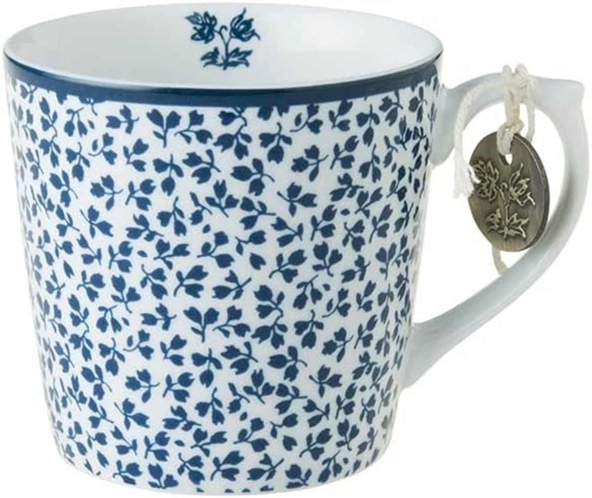 LAURA ASHLEY Tasse Henkelbecher Blueprint Floris (Klein) Bild 1