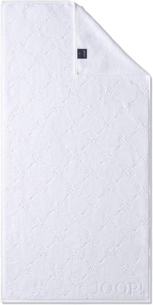 JOOP Uni Handtücher Cornflower|Handtuch 50x100 cm| weiss Bild 1