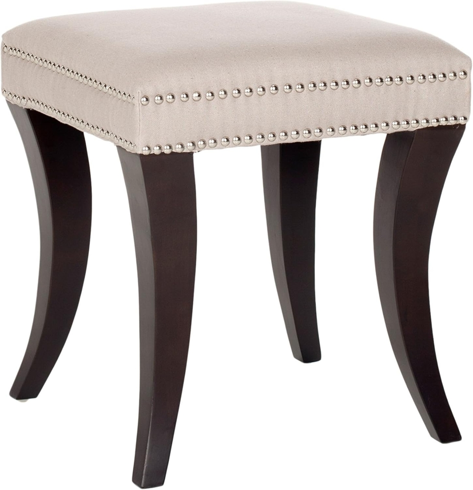 SAFAVIEH Wooden Dining Chair, in Beige, 45 X 45 X 50 Bild 1