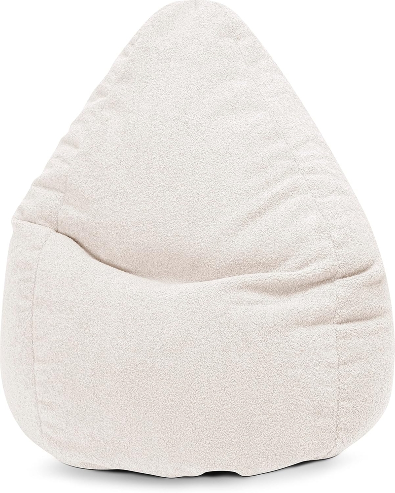Sitting Point Sitzsack Wooly Fellimitat XL ca. 220L Natur Bild 1