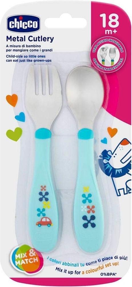 Chicco Cutlery for children 18M + Bild 1