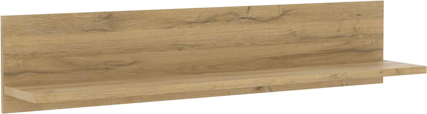 FORTE Havanna Wandpaneel, Holzwerkstoff, Braun, 125 x 25,6 x 21,9 cm Bild 1