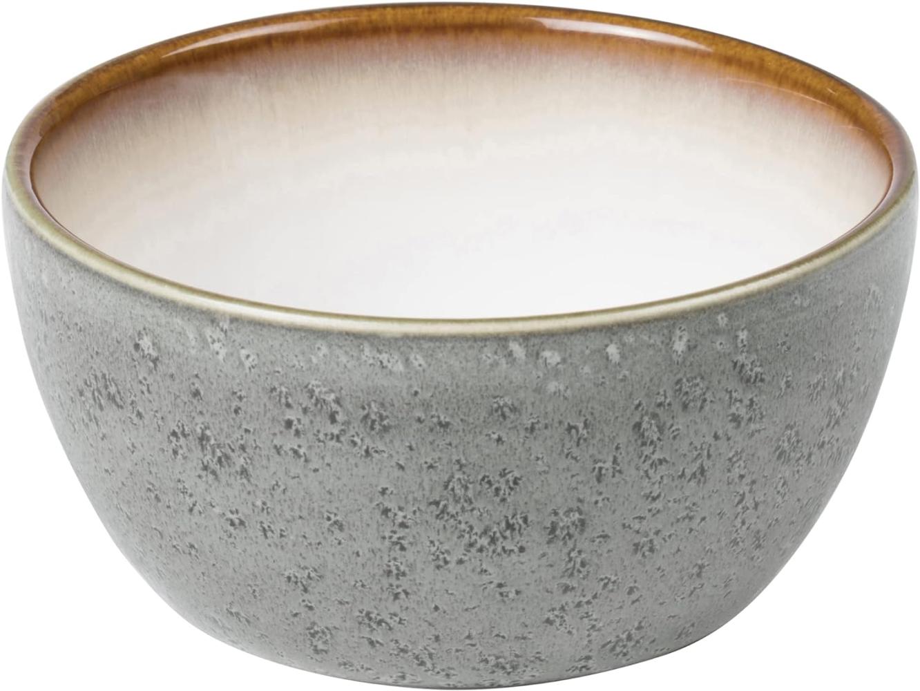 Bitz Bowl matt grey / shiny cream 10 cm Bild 1