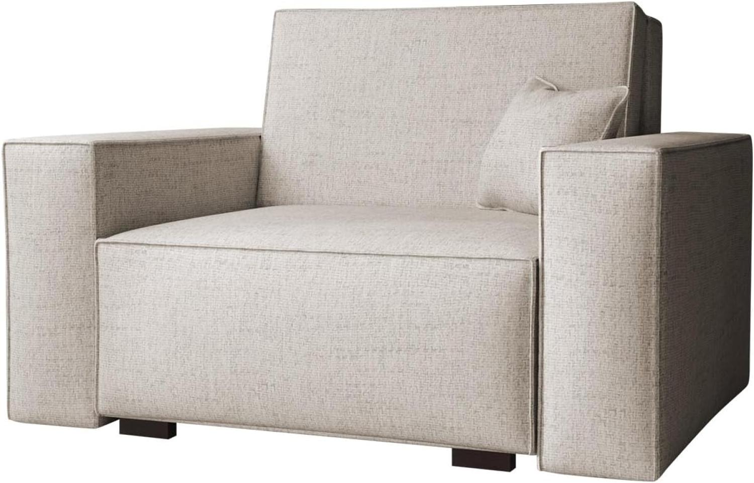 Schlafsofa Sofa Viva Duo I (Farbe: Neve 03) Bild 1