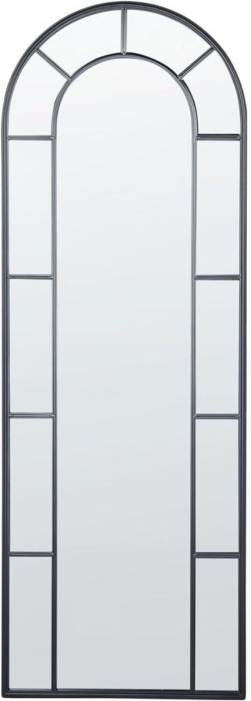 Wandspiegel CROSSES 60 cm 170 cm Metall Schwarz Bild 1