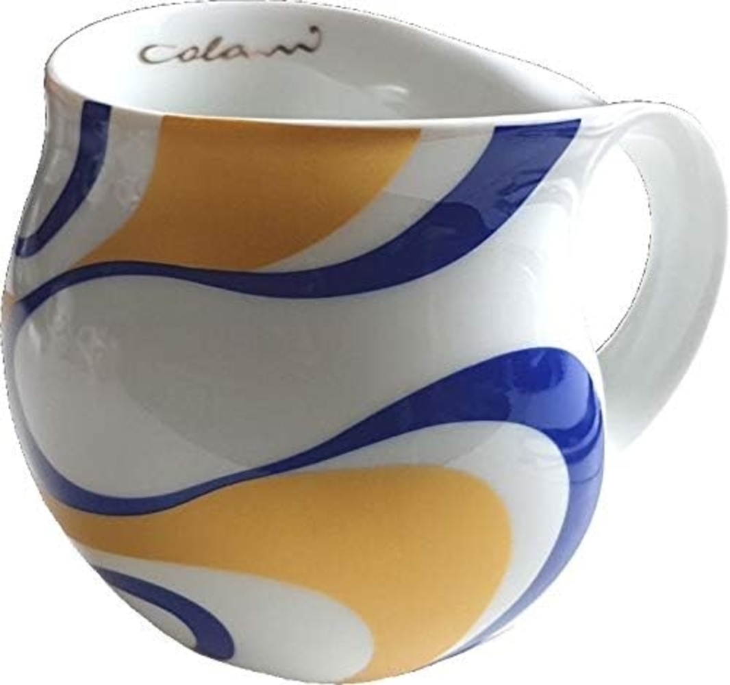 Colani Kaffeetasse wave gold / blau Bild 1