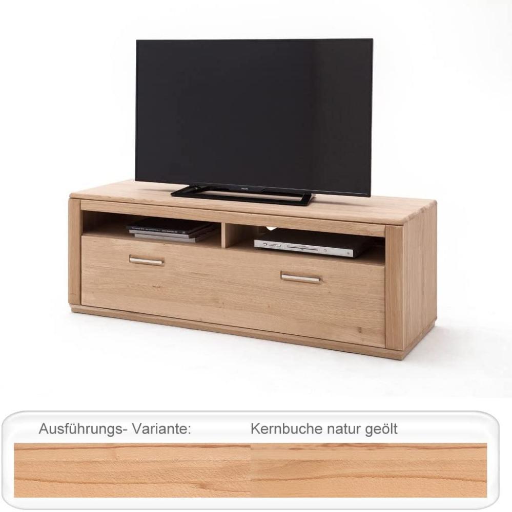 Lowboard Senta 9 Kernbuche teilmassiv 154 x 54 x 51 TV-Möbel TV-Schrank Bild 1