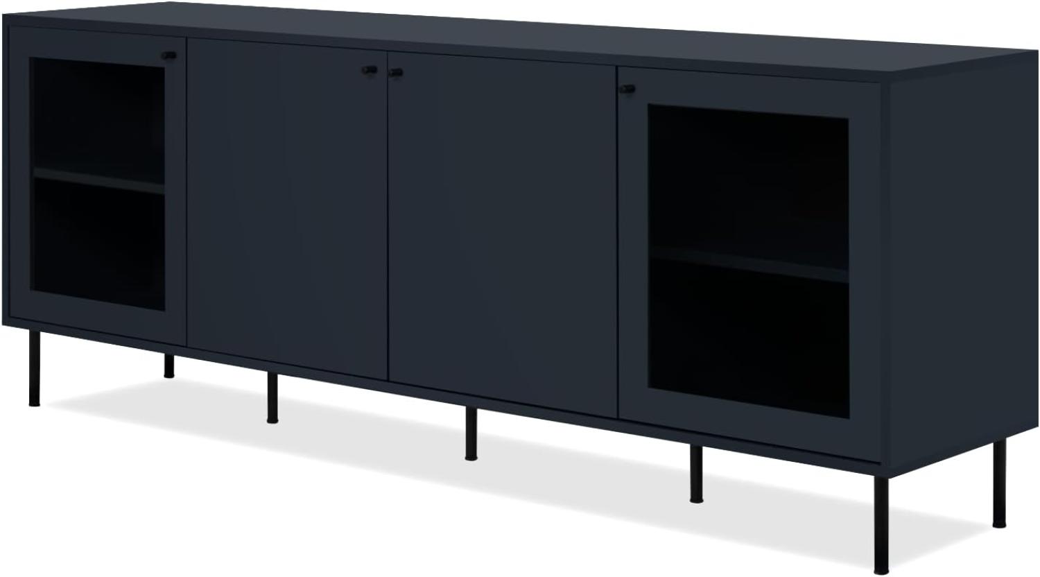 Sideboard Barina in blau 180 x 68 cm Bild 1