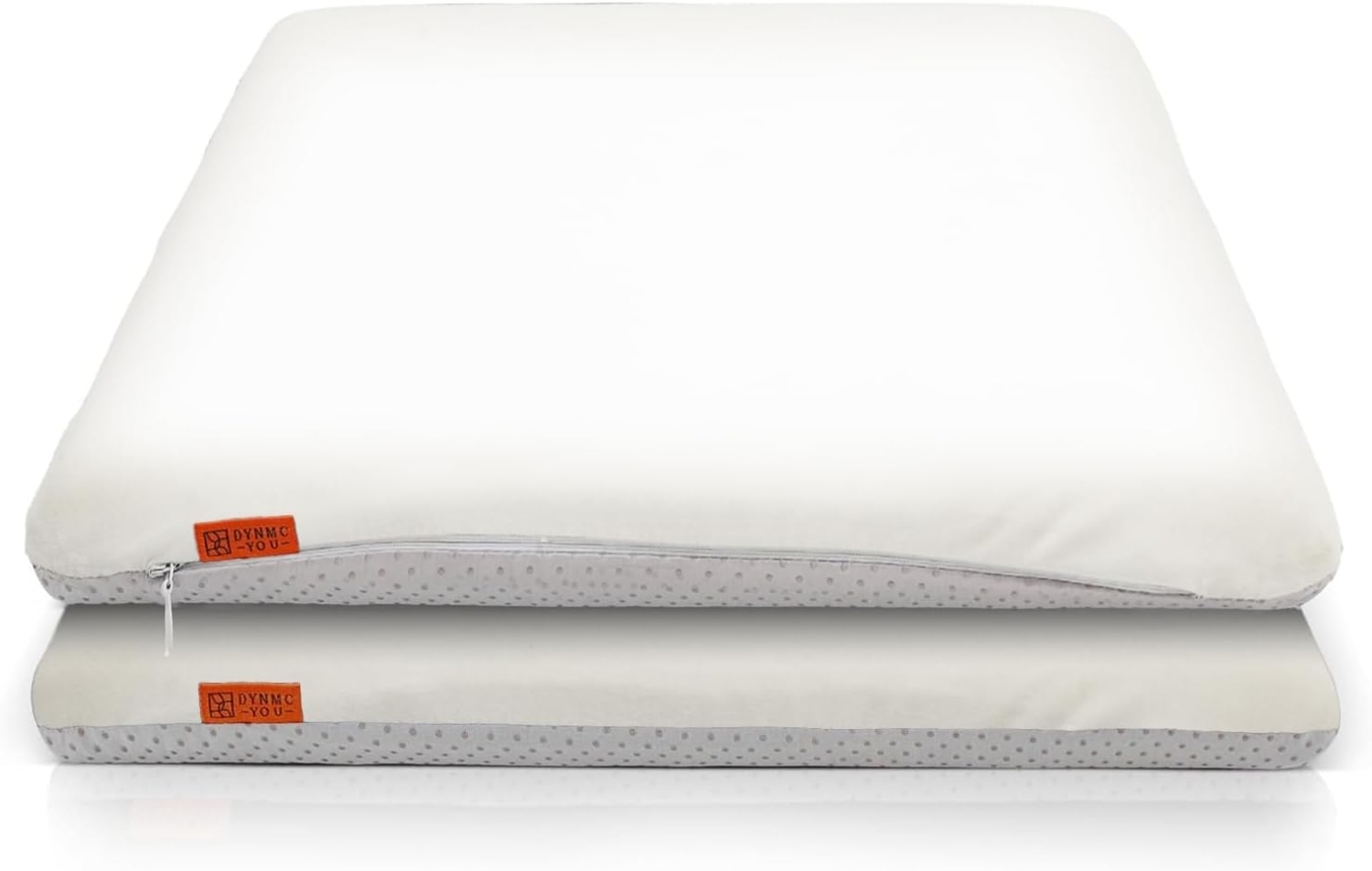 DYNMC you Sitzkissen Stuhlkissen 40x40 - Eckig Set Mittelhart, Sitzkissen Bank Memory Schaumstoff - Sitzpolster Stuhl Bild 1