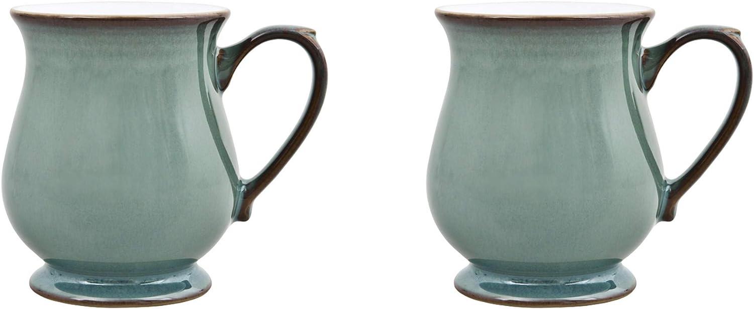 Denby 002048819 Tasse, Steingut, grün Bild 1