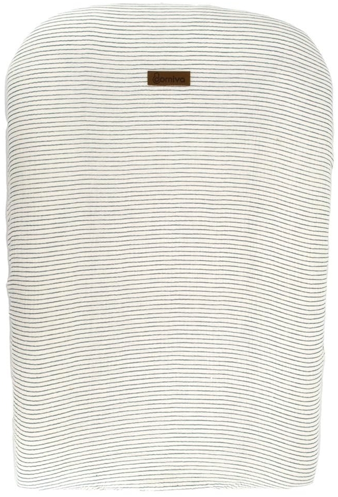 DOMIVA Wickelauflage, 50x75 cm, gestreift, aus Baumwoll-Gaze Bild 1