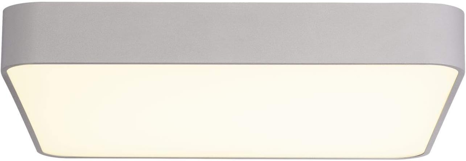 SLV No. 1000727 MEDO 60 SQUARE LED Deckenleuchte silbergrau 1-10V 3000K Bild 1