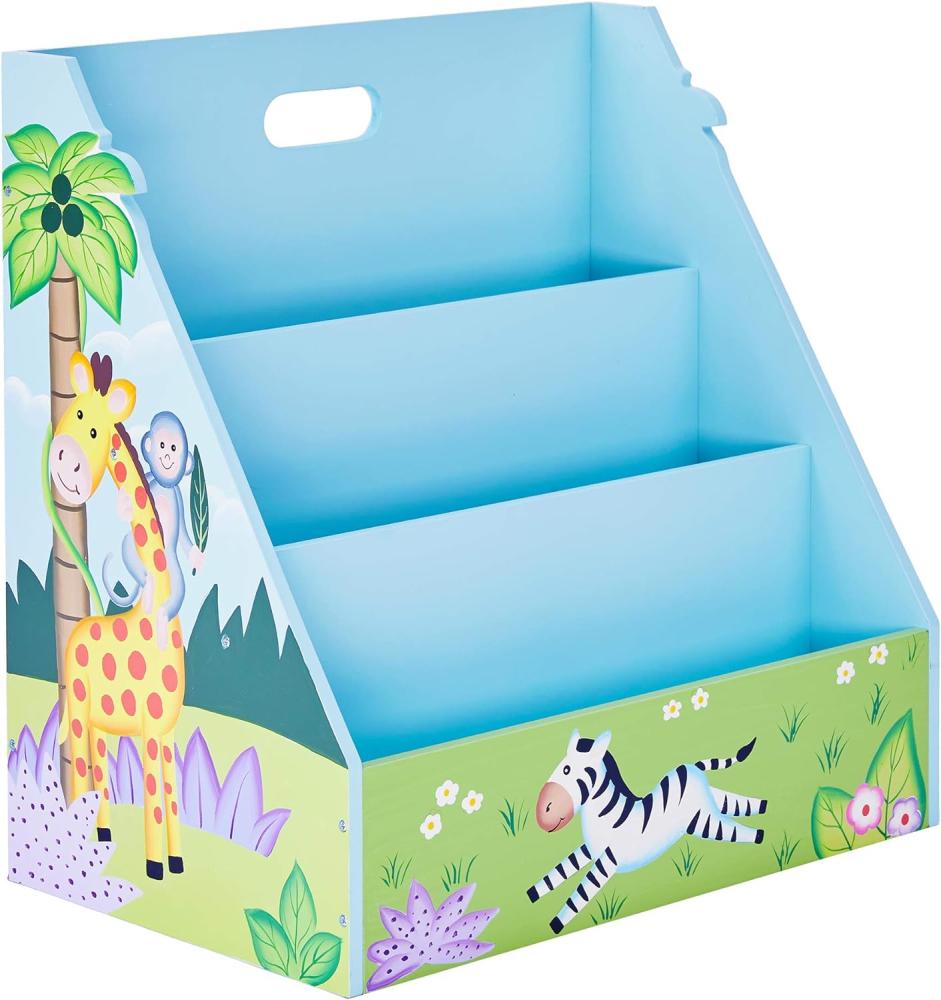 Fantasy Fields Kinder Bücherregall Stabiles Kinderregal Sunny Safari VEN-TD-13141A Bild 1