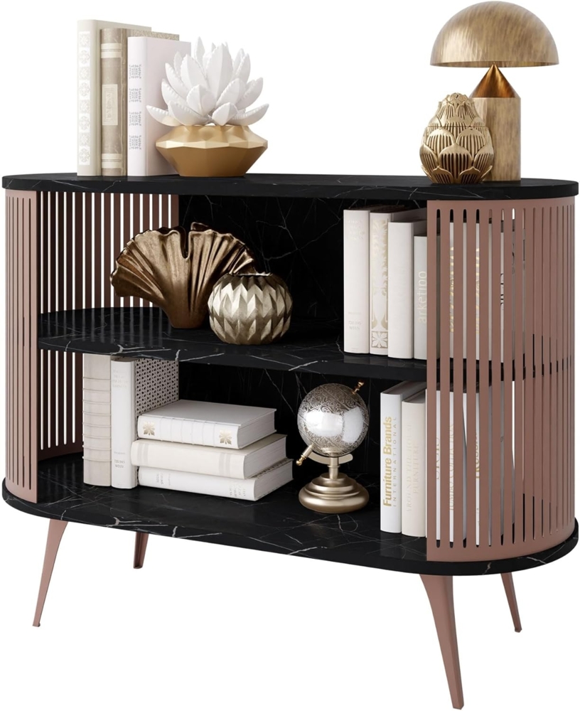 Kommode Rajkon Ember (Farbe: Kupfer / Black Pietra Grigia) Bild 1