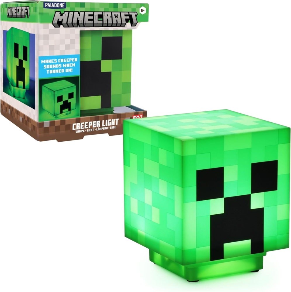 Paladone Minecraft Creeper Leuchte Bild 1