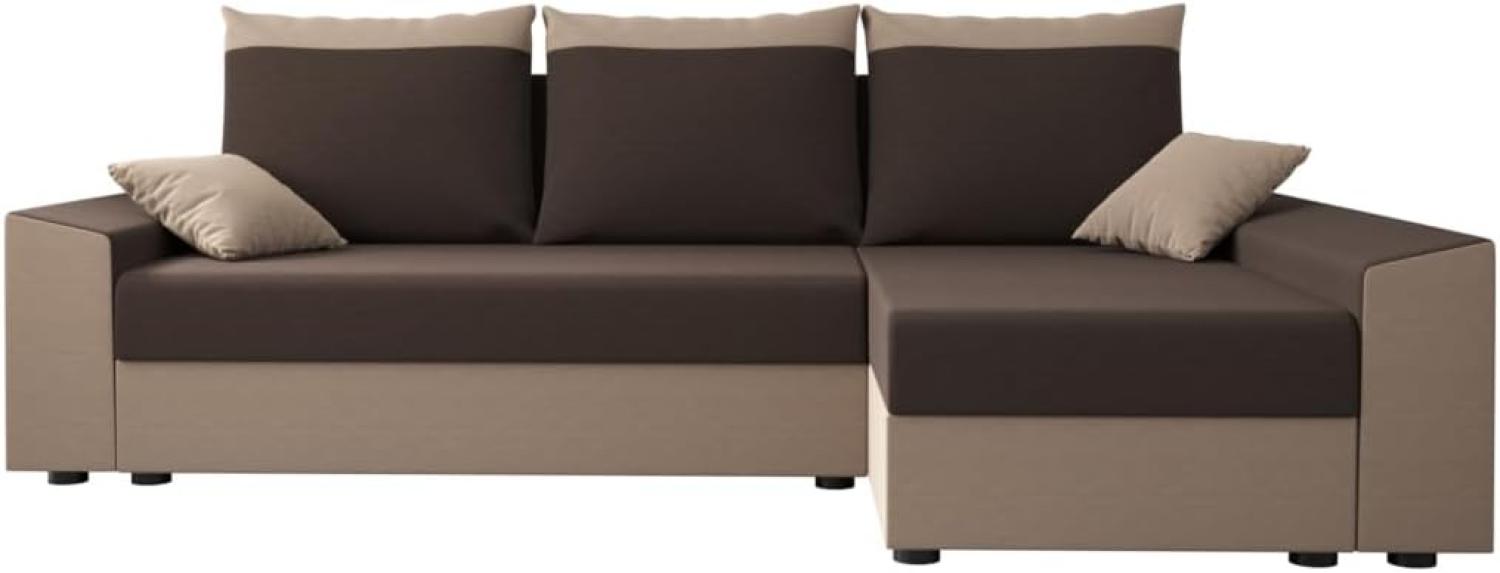 Ecksofa mit Schlaffunktion PAMELA, 248 x 80 x 139 sawana 14/sawana 13 Bild 1