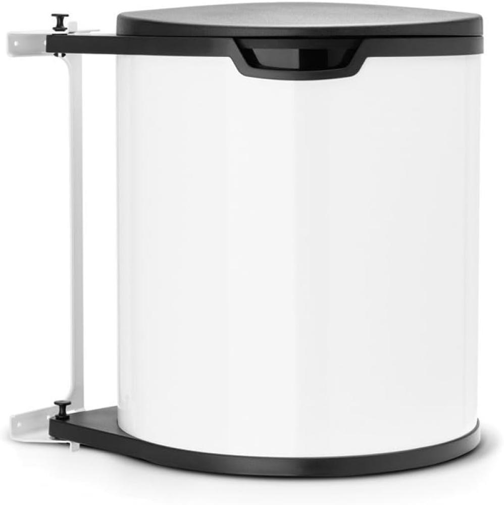 BRABANTIA 428081 Einbaueimer Built in bin 15 L white Bild 1