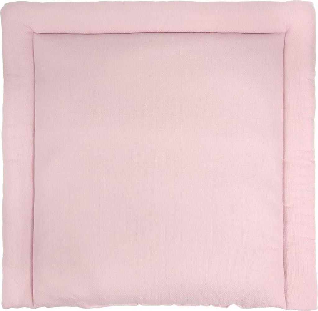 KraftKids Wickelauflage in Doppelkrepp Rosa, Wickelunterlage 60x70 cm (BxT), Wickelkissen Bild 1