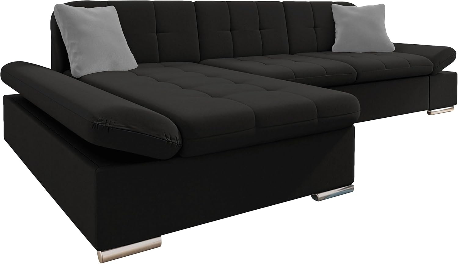 Ecksofa Montana (Farbe: Uttario Velvet 2980 + Uttario Velvet 2980 + Uttario Velvet 2972, Seite: Links) Bild 1