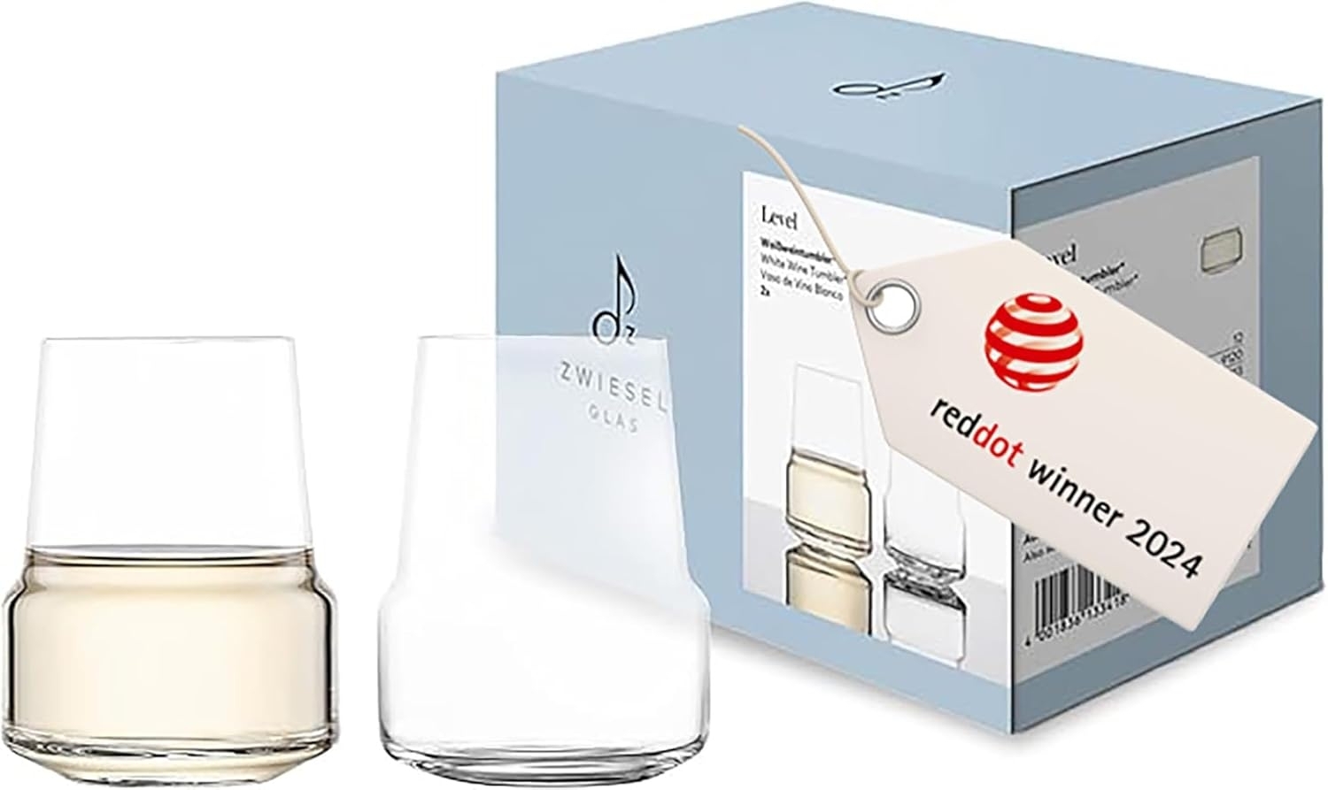 Zwiesel Glas LEVEL Weißwein Tumbler 2er Set Bild 1