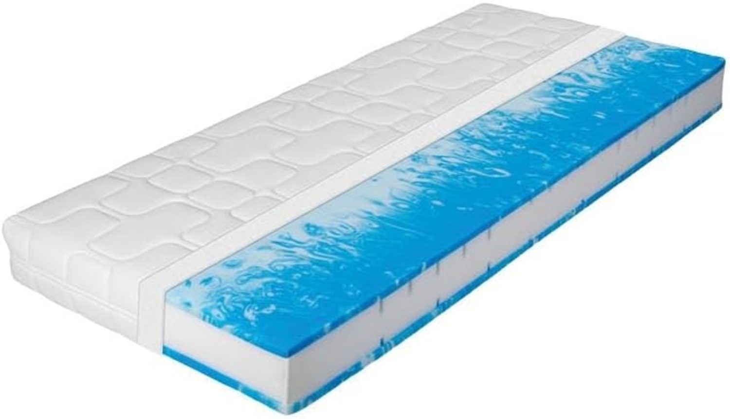 Kaltschaummatratze BeCo Duo Gel Comfort, Testurteil SEHR GUT (1,3)* 20cm ergonomische Komforthöhe Größe 90 x 200 cm Härtegrad H2 (0 kg - 100 kg) Bild 1